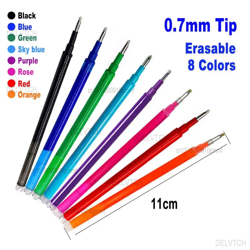 Pilot Pen Frixion - 8 adet/takım 0.7mm Silinebilir Jel Kalem