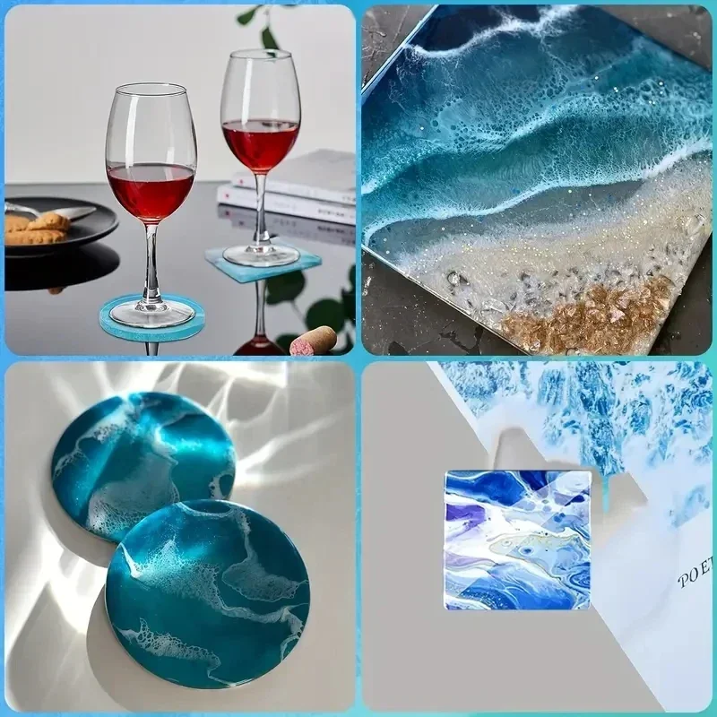5 Adet/Set DIY Epoksi Reçine B - Coaster Mold Round incelemesi ve fiyatı
