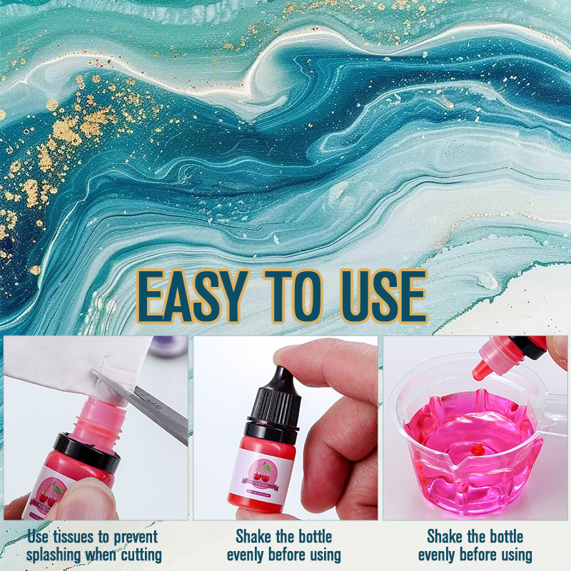 Epoksi Reçine Renk Pigmenti 24 - Resin Pigment Set incelemesi ve fiyatı