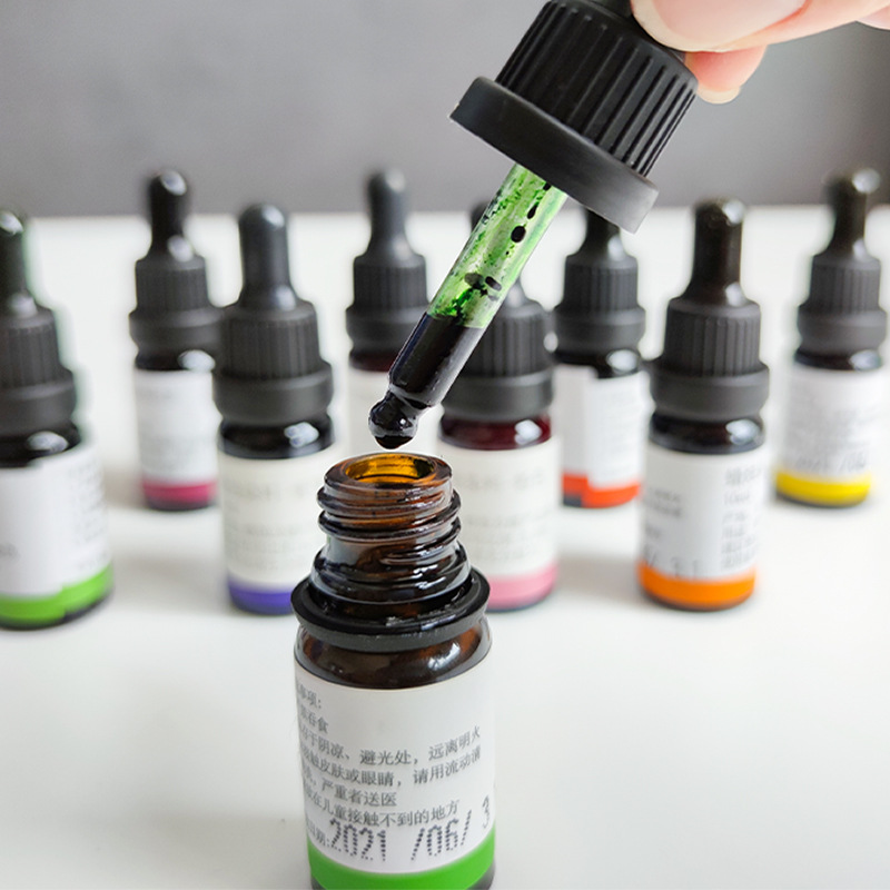 10ml Sıvı Mum Boyası Yüksek Ko - Resin Pigment Set incelemesi ve fiyatı