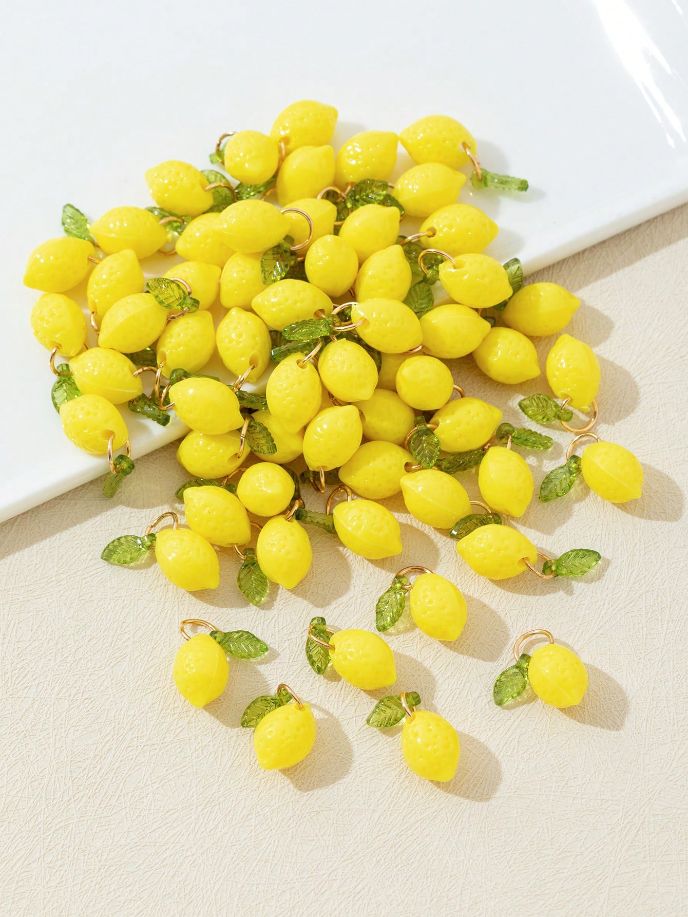 10 adet 3D limon reçine takıla - Resin Craft Material incelemesi ve fiyatı