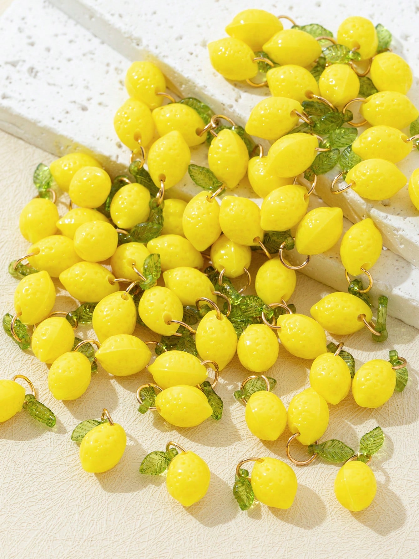 10 adet 3D limon reçine takıla - Resin Craft Material incelemesi ve fiyatı