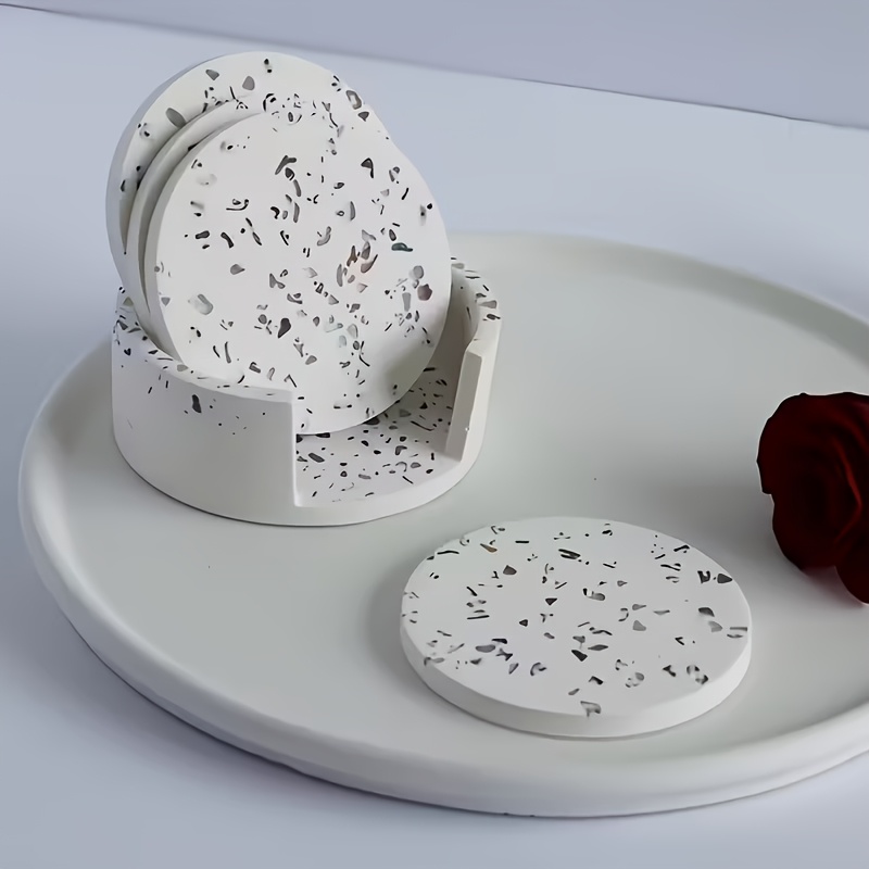 5 adet Yuvarlak Bardak Altlığı - Serving Tray Mold incelemesi ve fiyatı
