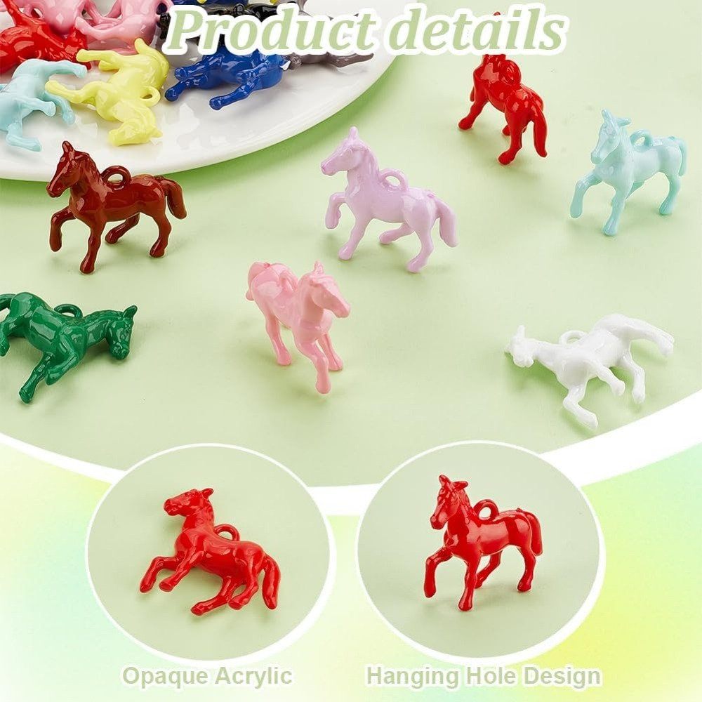 48 adet Opak Akrilik Kolye 12  - Crafting Resin incelemesi ve fiyatı