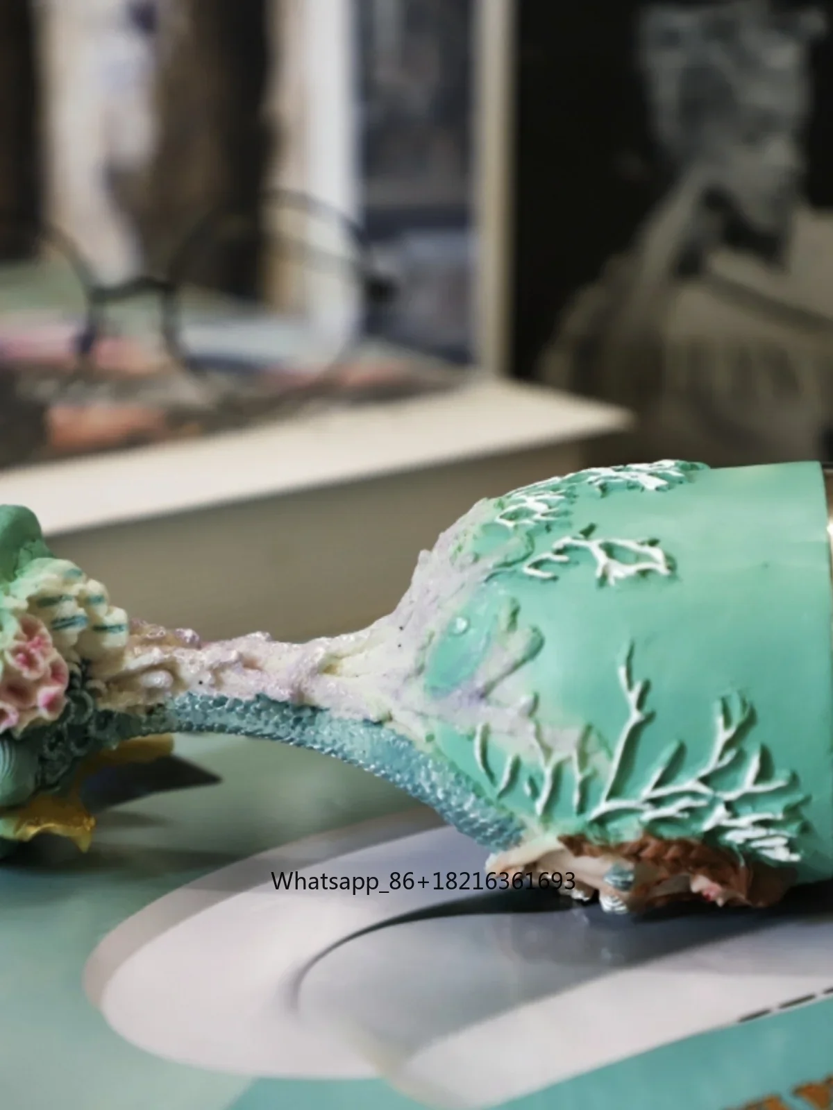 Üç boyutlu gravürlü deniz kızı - Crafting Resin incelemesi ve fiyatı