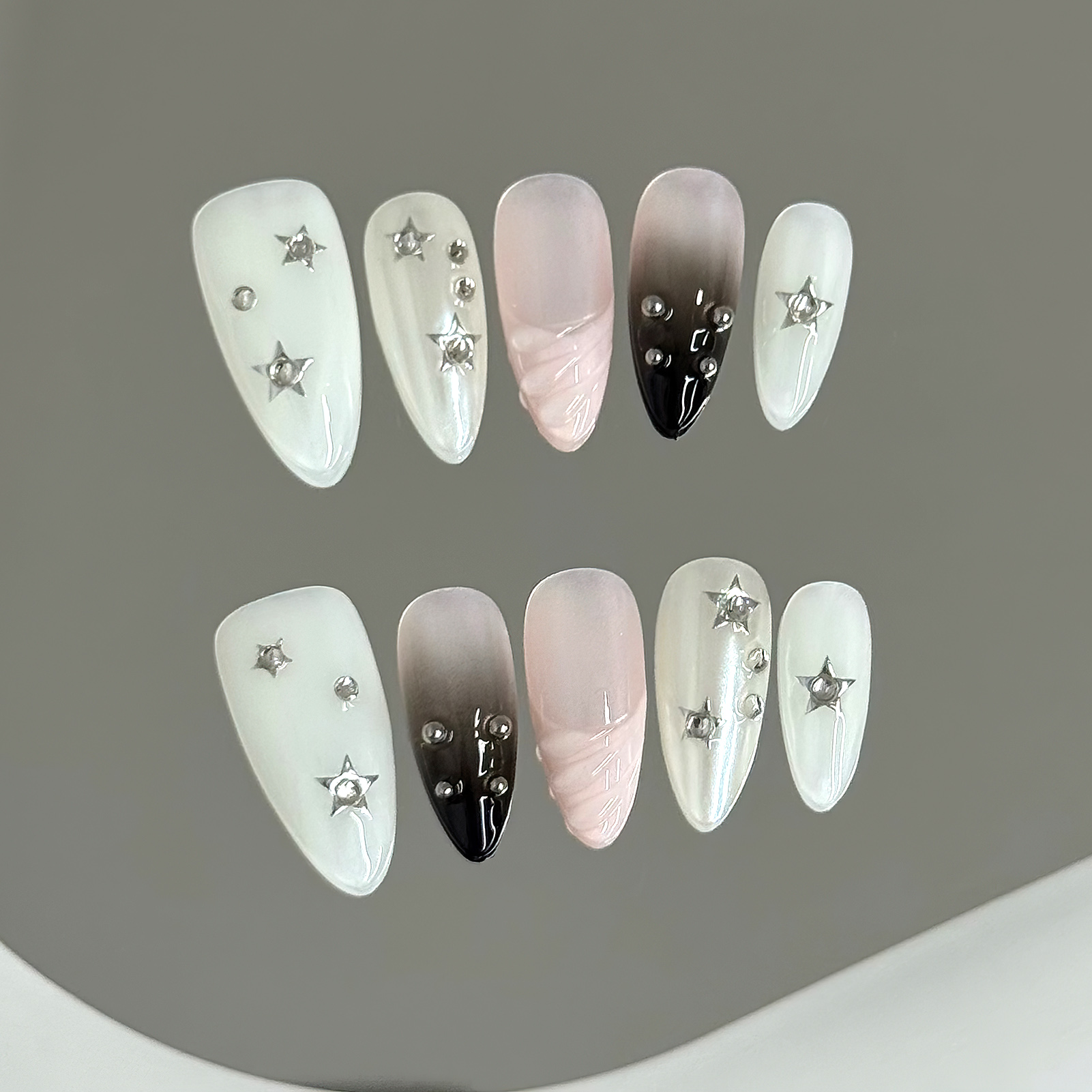 10 adet Badem takma tırnak Yıl - Resin Craft Material incelemesi ve fiyatı