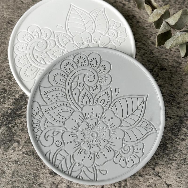 El yapımı Yaratıcı Yuvarlak Co - Coaster Mold Round incelemesi ve fiyatı