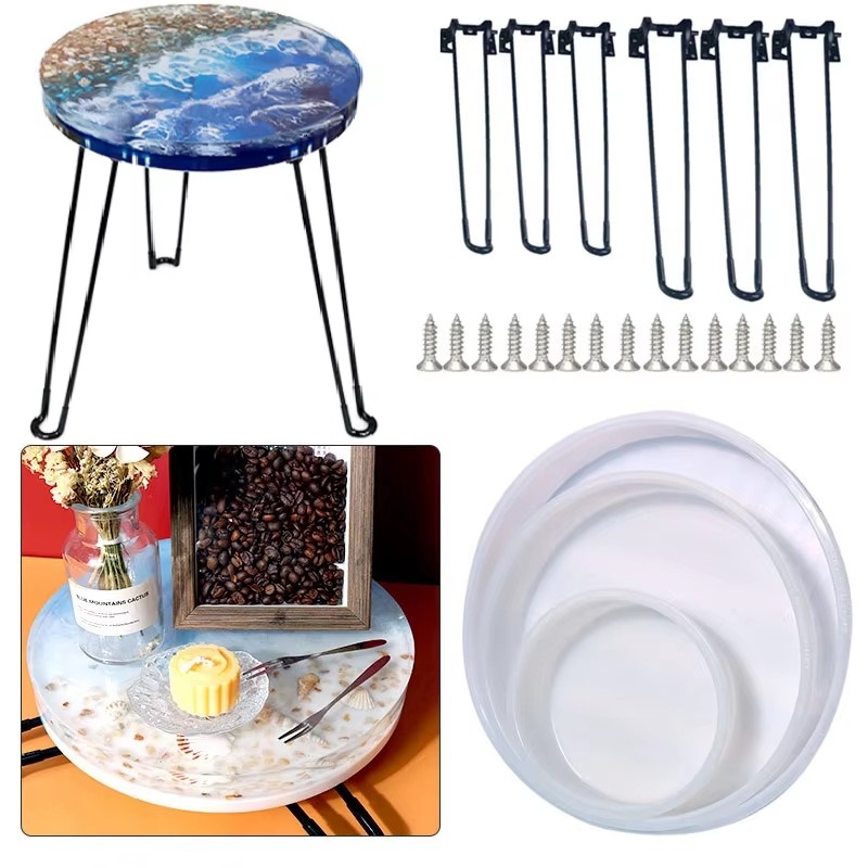 Büyük Yuvarlak Tepsi UV Reçine - Coaster Mold Round incelemesi ve fiyatı