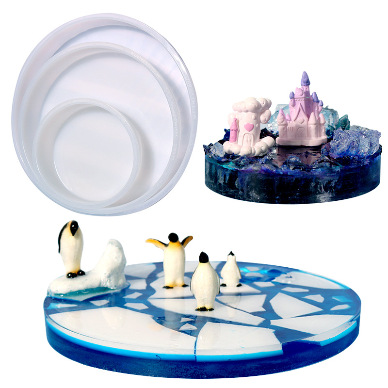 Büyük Yuvarlak Tepsi UV Reçine - Coaster Mold Round incelemesi ve fiyatı