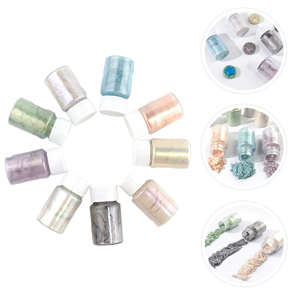 9 Parça Zarif Mika Pigment Toz - Resin Pigment Set incelemesi ve fiyatı