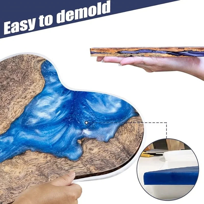 Büyük Reçine Masa Kalıbı 24 in - Serving Tray Mold incelemesi ve fiyatı